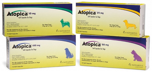 Side effects of hot sale atopica for dogs