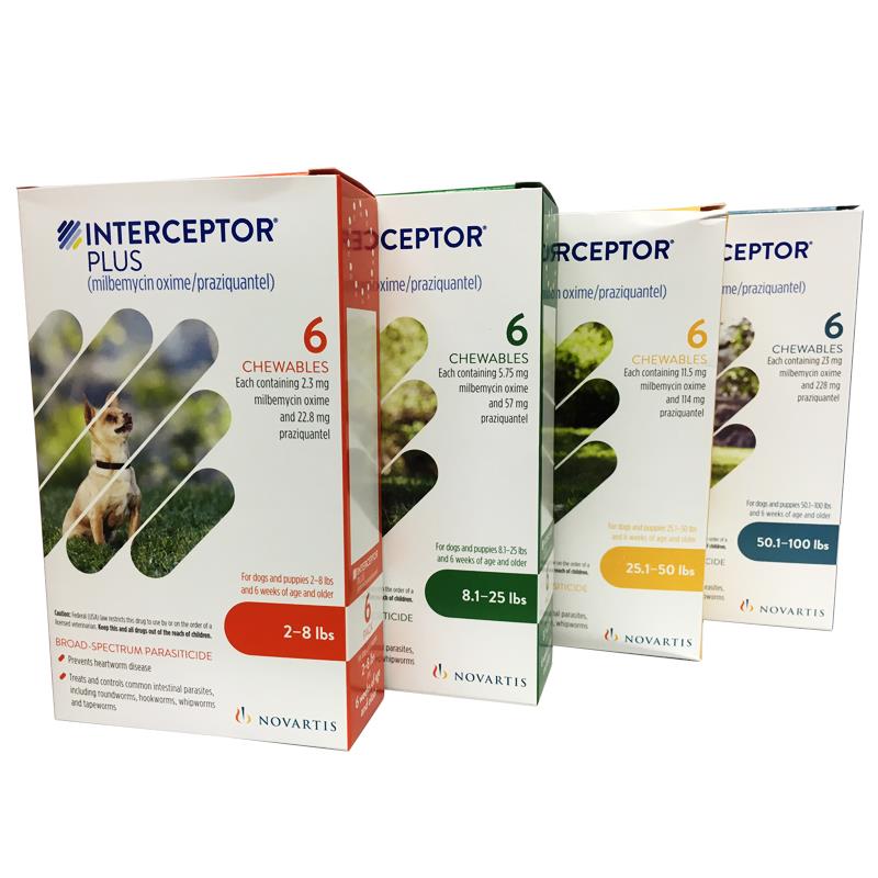 Interceptor best sale heartworm medication